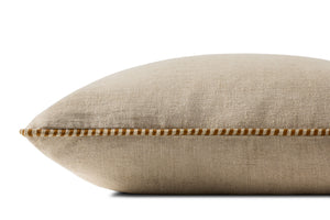 Mustard Pillow (Pattern 1) shown from another angle.