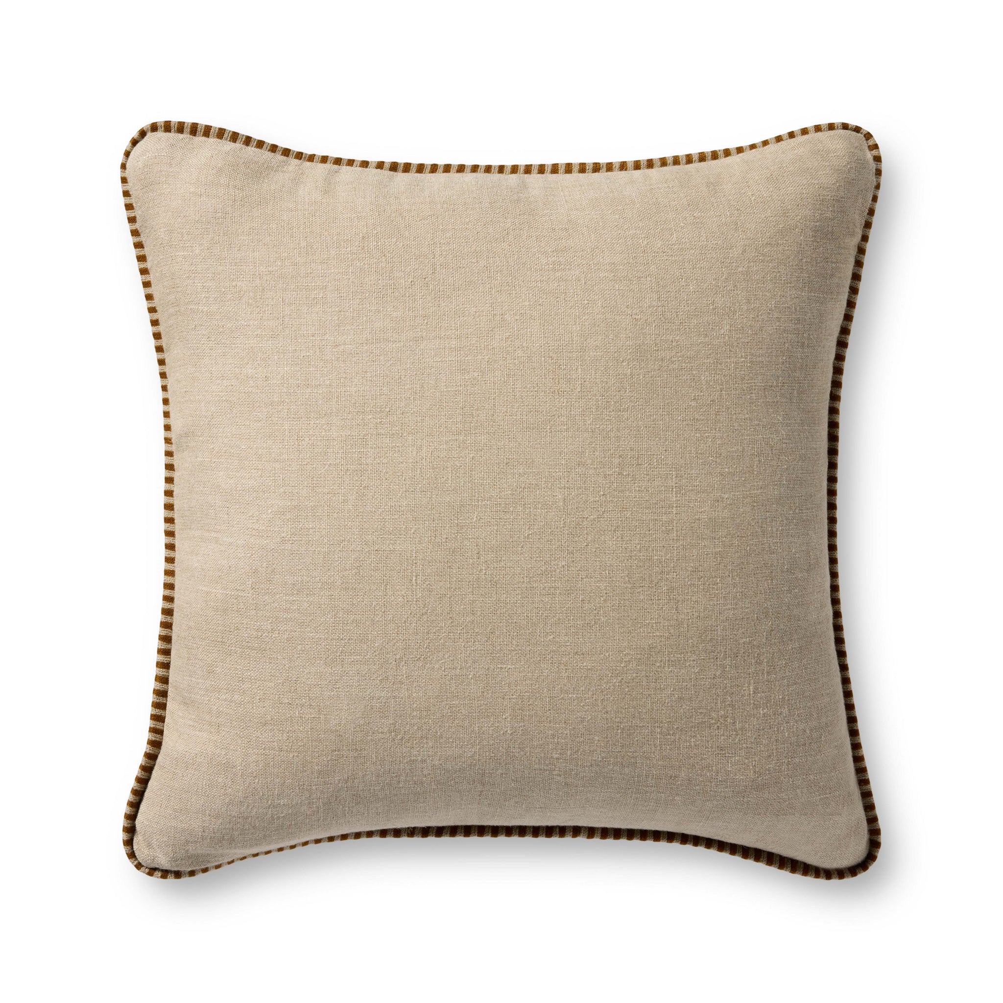Mustard Pillow (Pattern 1) — a Loloi pillow at Laurie Yapp Home.