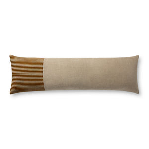 Mustard Pillow (Pattern 2) — a Loloi pillow at Laurie Yapp Home.