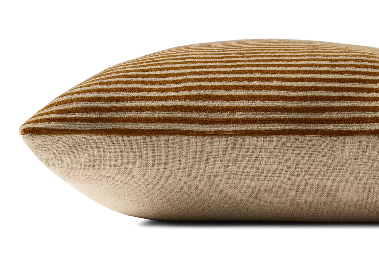 Mustard Pillow (Pattern 3) — a Loloi pillow at Laurie Yapp Home.
