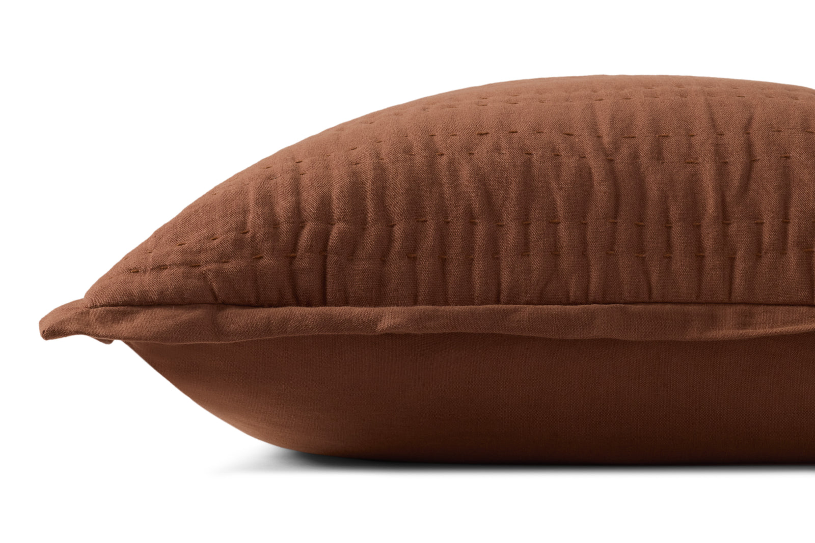 Brown Pillow (Pattern 6) — a Loloi pillow at Laurie Yapp Home.