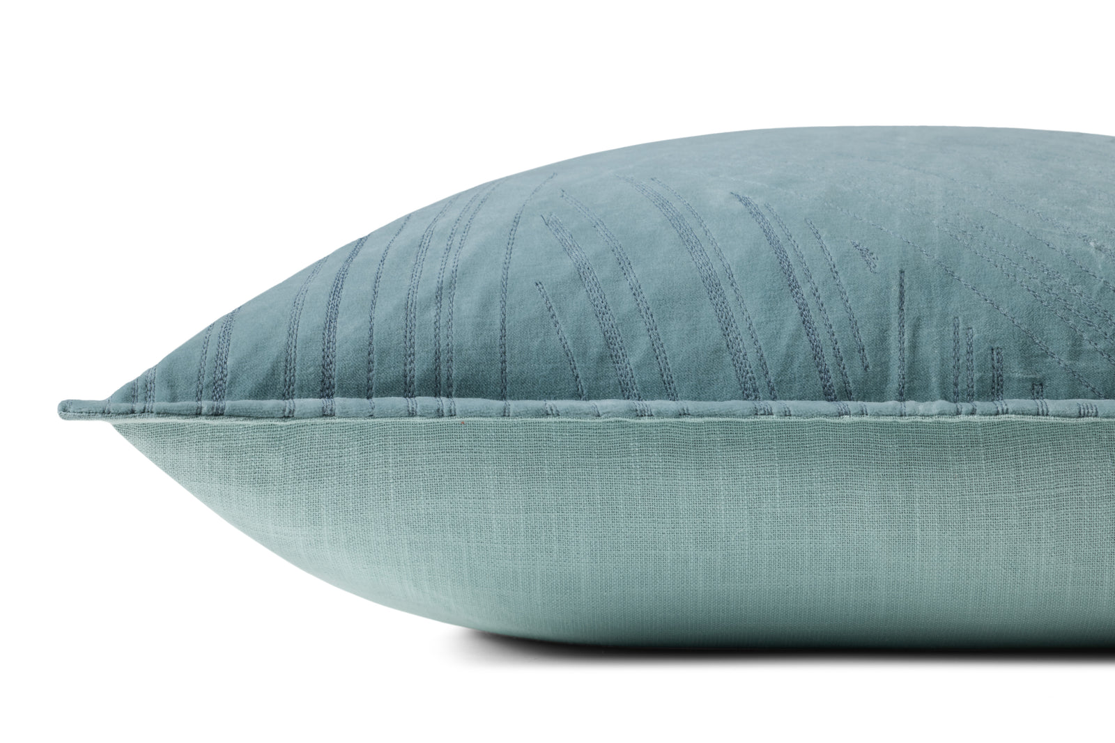 Blue Pillow (Pattern 13) — a Loloi pillow at Laurie Yapp Home.