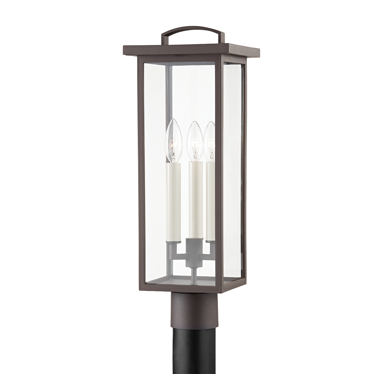 Eden Exterior Post 7.5" x 21" — a Troy post for driveways, entry walkways, and garden paths at Laurie Yapp Home.