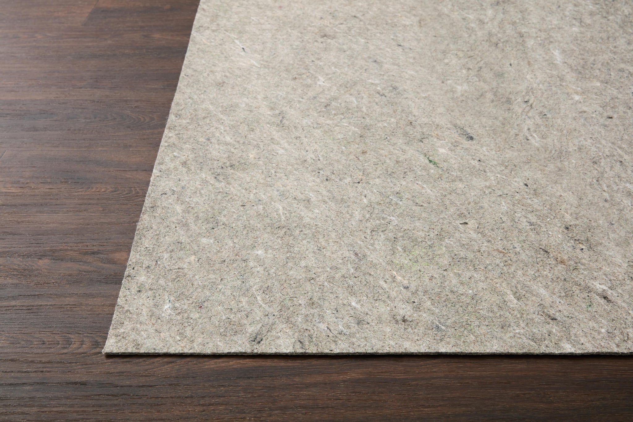 Grip 1/4" Grey Rug Pad shown from a different angle to reveal its pattern.