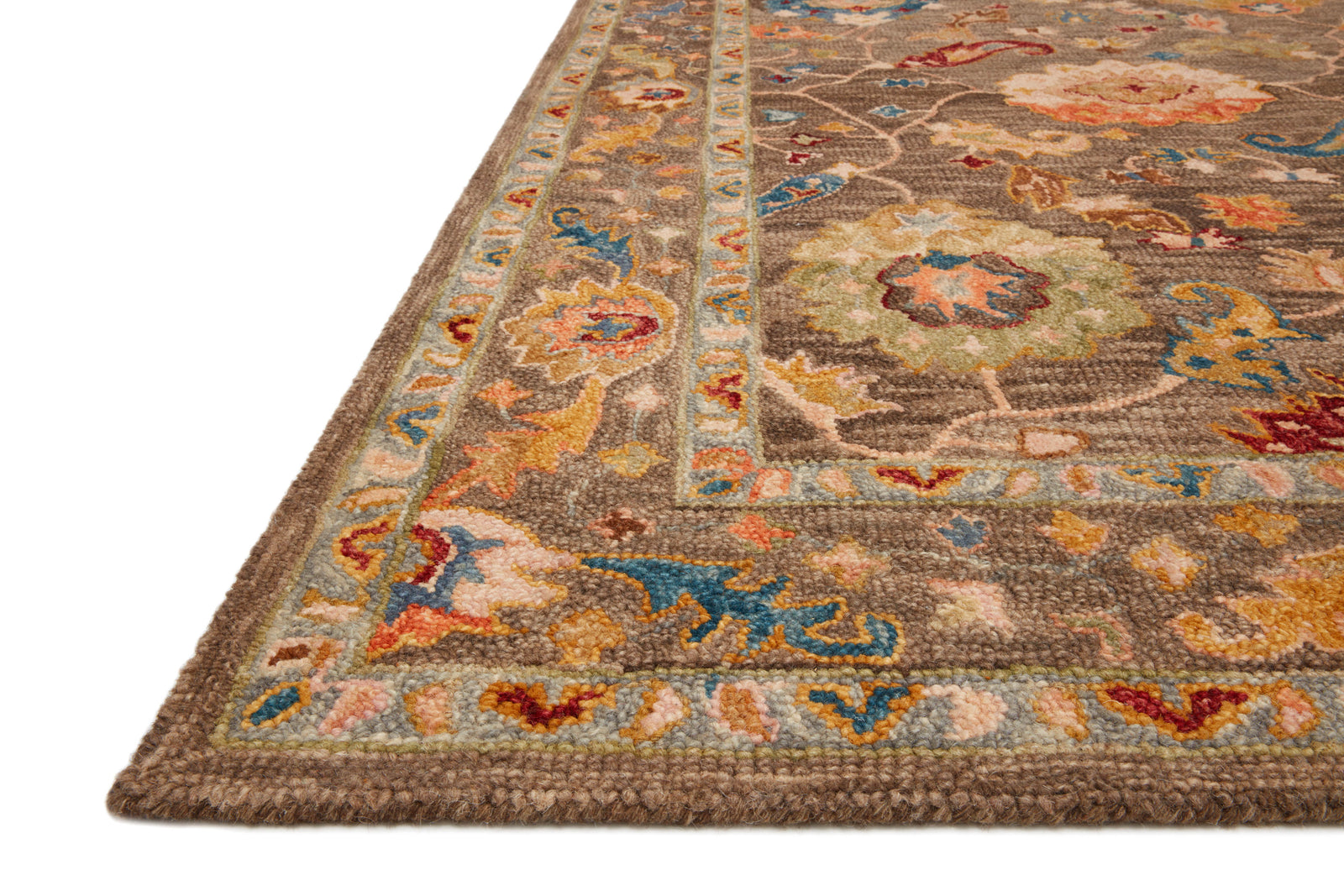 Padma Charcoal / Multi — a Loloi rug at Laurie Yapp Home.