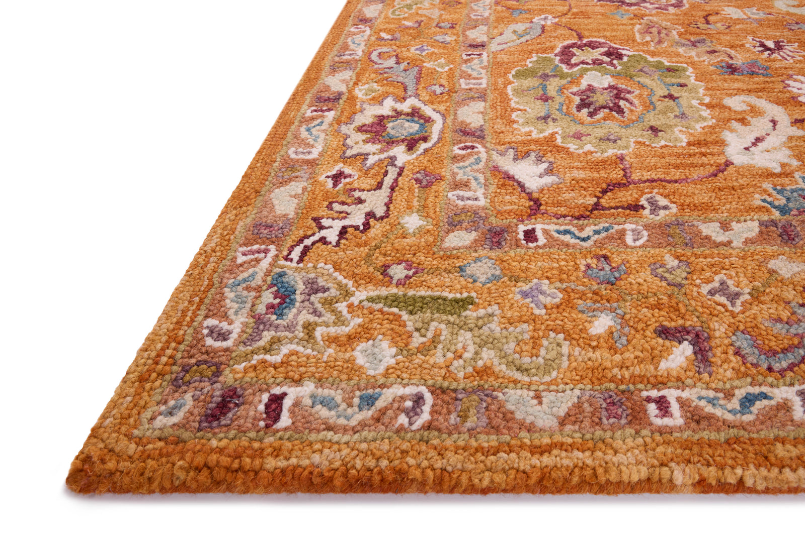 Padma Orange / Multi — a Loloi rug at Laurie Yapp Home.