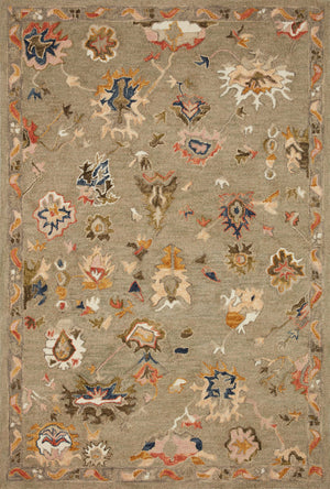 Padma Grey / Multi (Pattern 2) — a Loloi rug at Laurie Yapp Home.