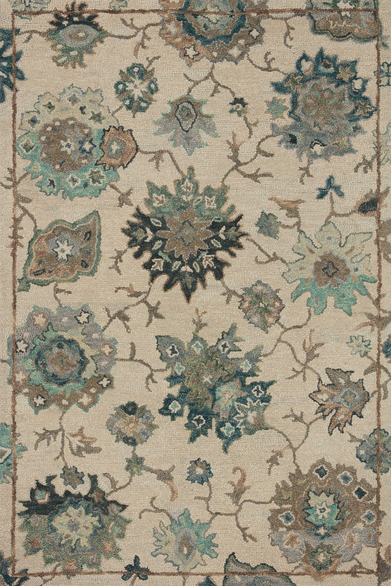 Padma Ivory / Blue — a Loloi rug at Laurie Yapp Home.