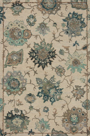 Padma Ivory / Blue — a Loloi rug at Laurie Yapp Home.