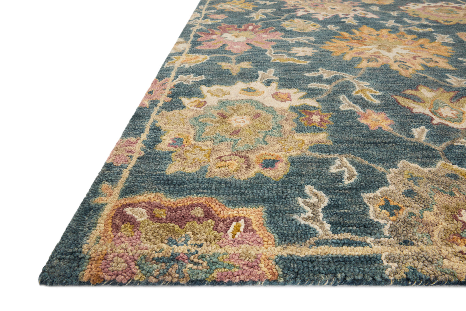 Padma Navy / Multi — a Loloi rug at Laurie Yapp Home.