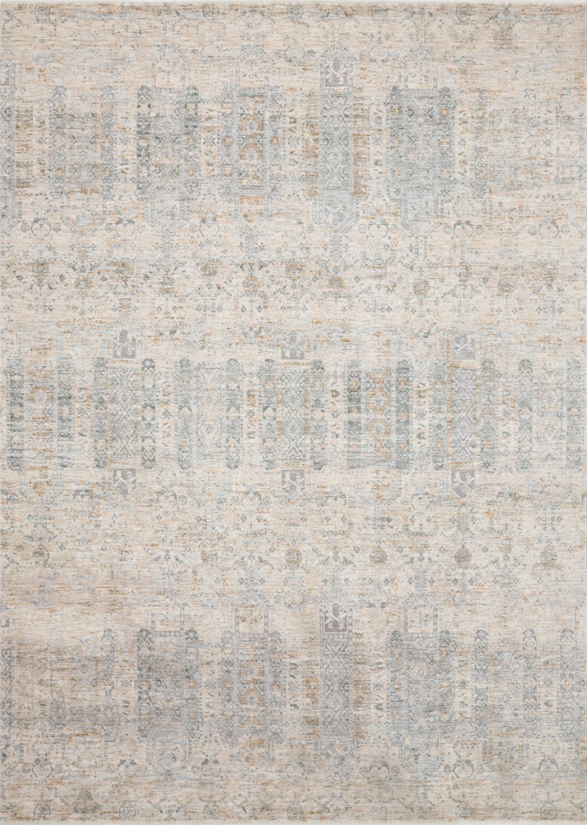 Pandora Ivory / Mist — a Loloi rug at Laurie Yapp Home.