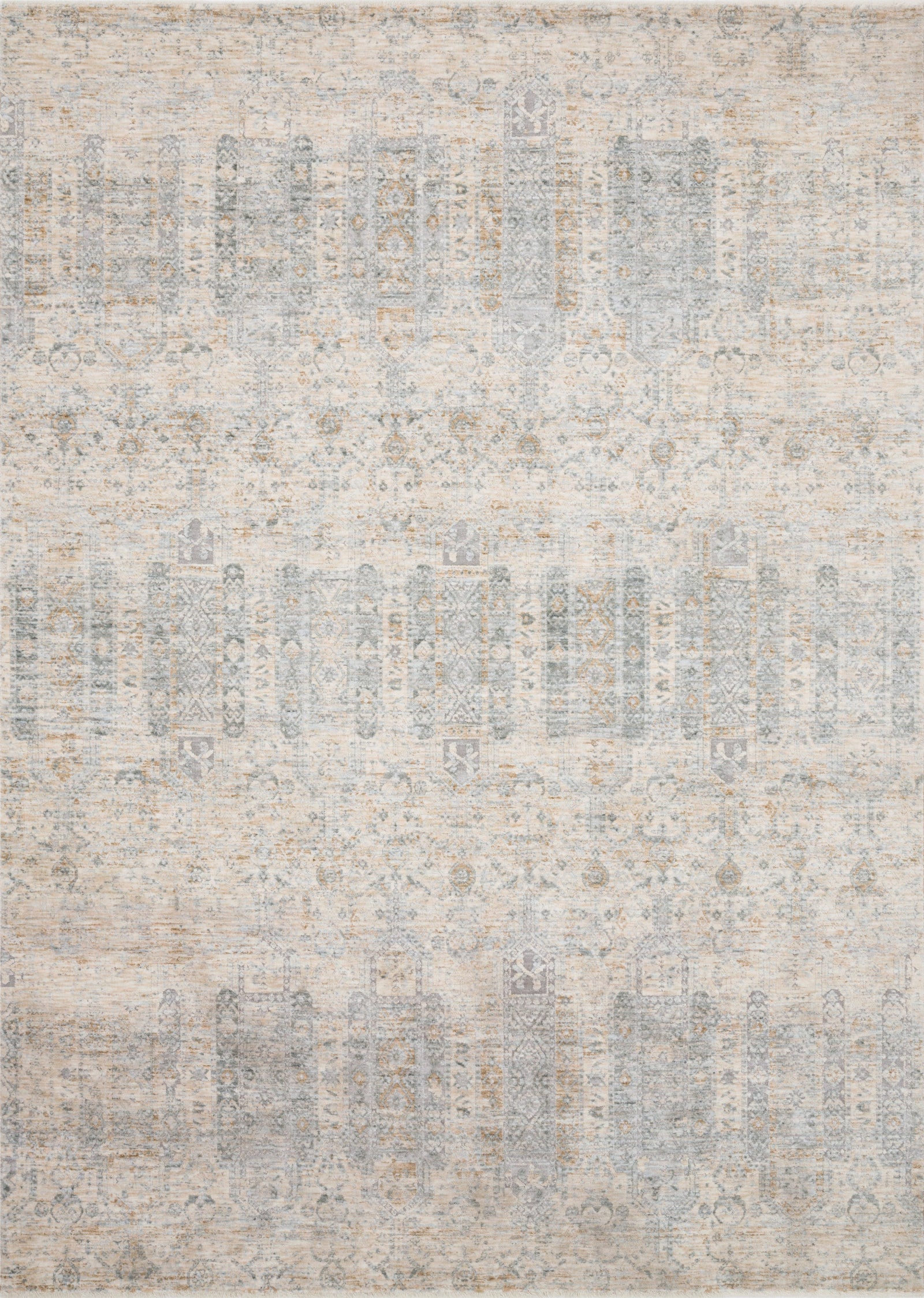 Pandora Ivory / Mist — a Loloi rug at Laurie Yapp Home.