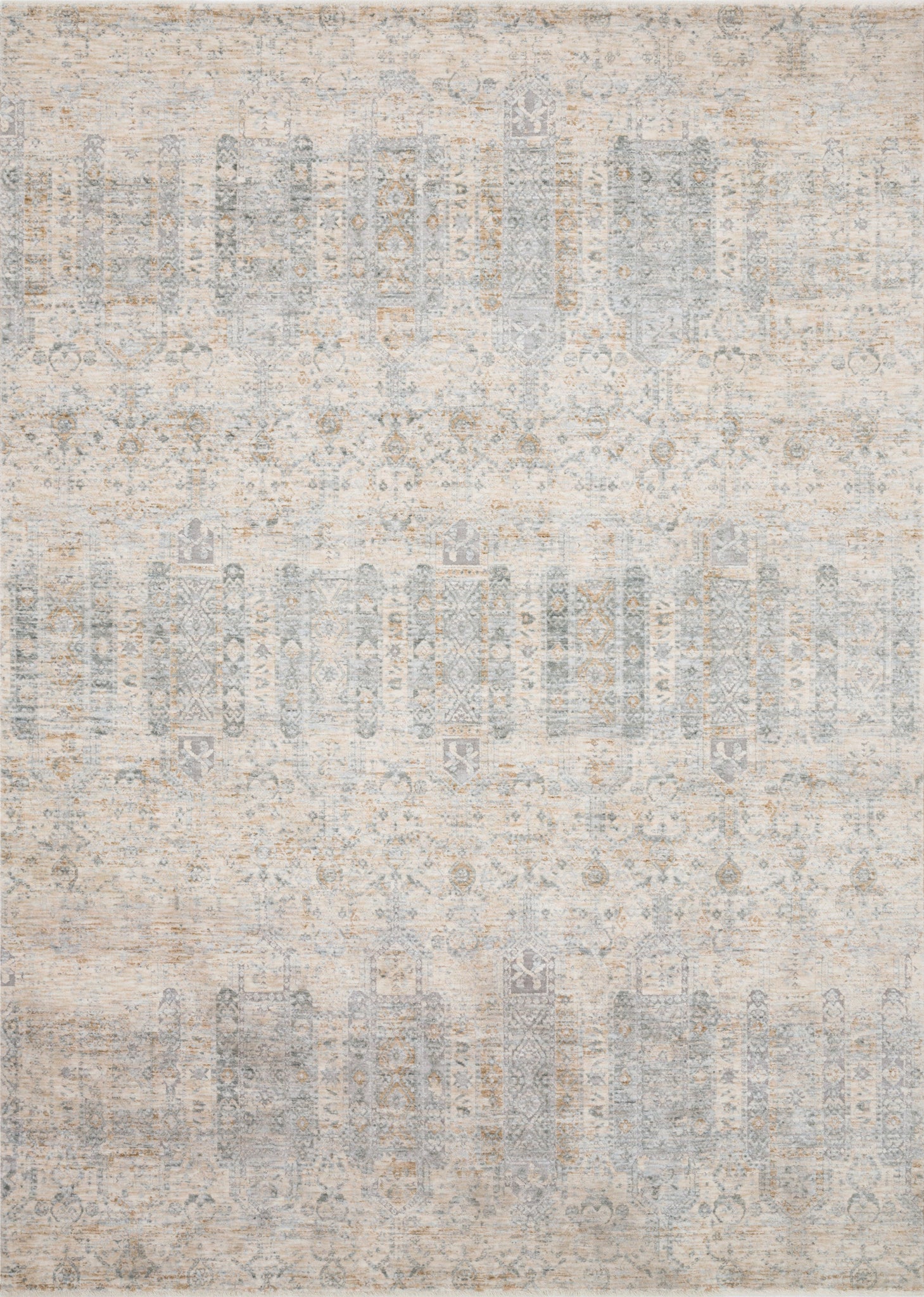 Pandora Ivory / Mist — a Loloi rug at Laurie Yapp Home.