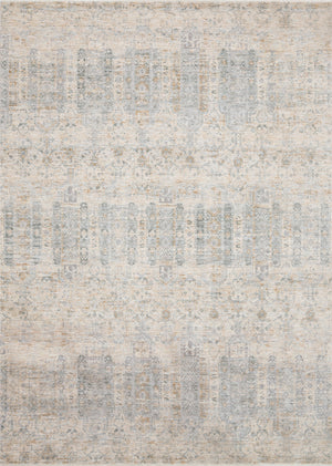 Pandora Ivory / Mist — a Loloi rug at Laurie Yapp Home.