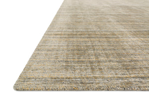 Side view of the Pasadena Gold rug.