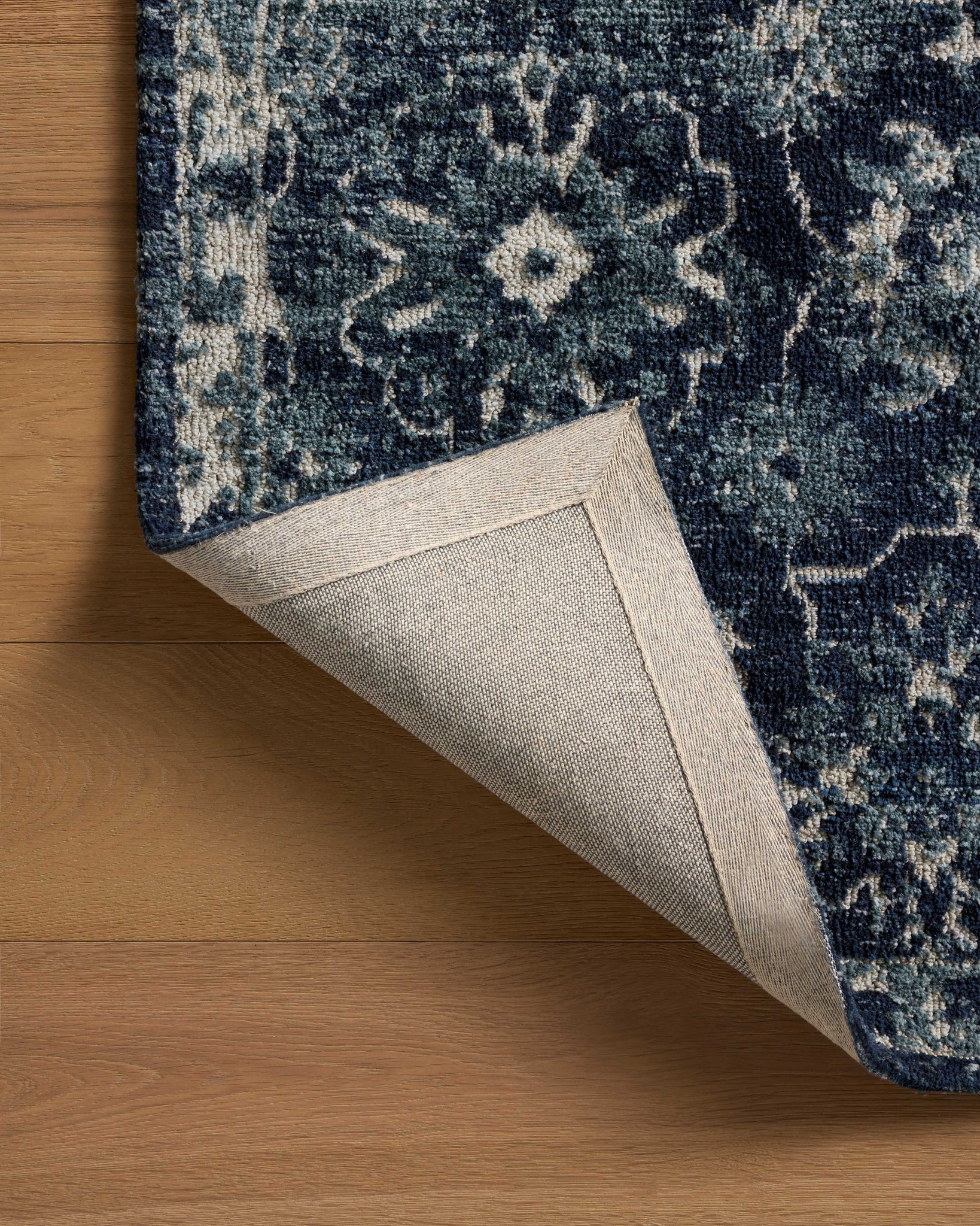 Percival Navy / Ivory shown from another angle.