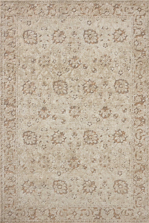 Percival Natural / Salmon — a Loloi rug at Laurie Yapp Home.