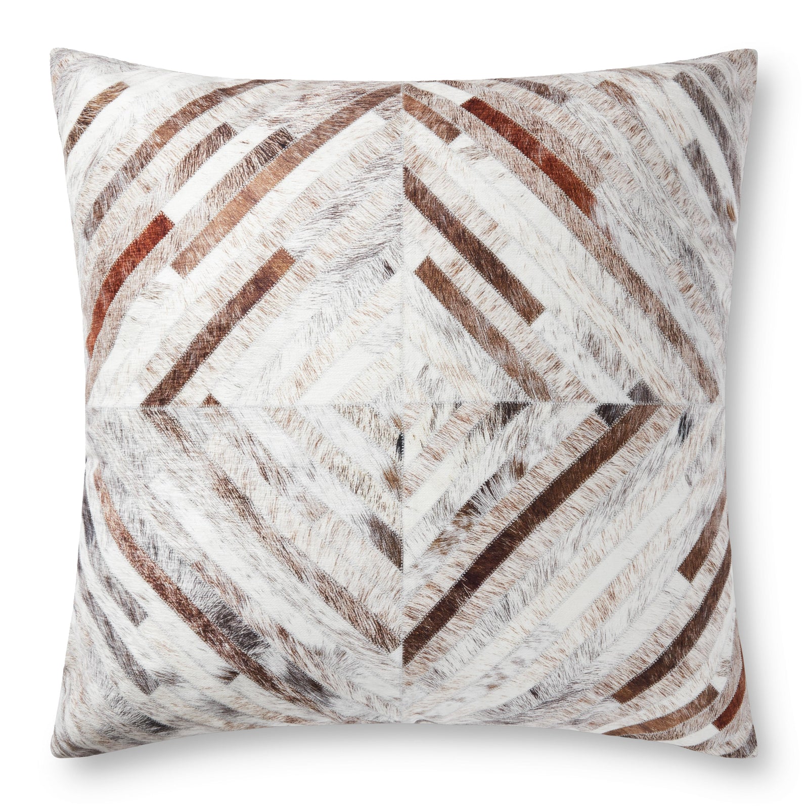 Grey / Multi Floor Pillow — a Loloi pillow at Laurie Yapp Home.