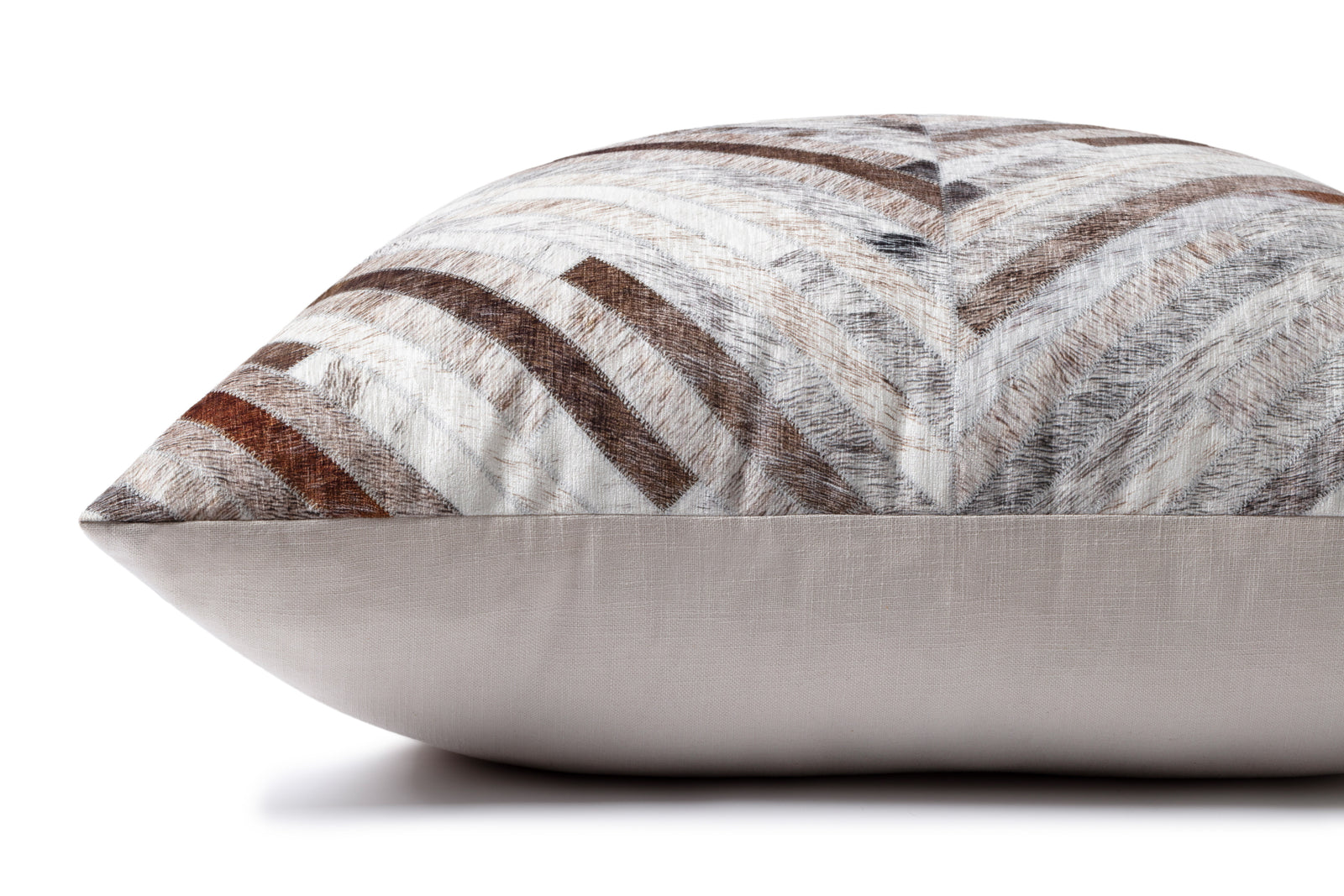 Grey / Multi Floor Pillow — a Loloi pillow at Laurie Yapp Home.