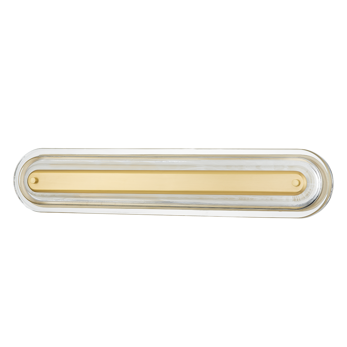Litton Wall Sconce 5.75" x 28" in aged brass — a Hudson Valley wall sconce for bathrooms, hallways, and living rooms at Laurie Yapp Home.