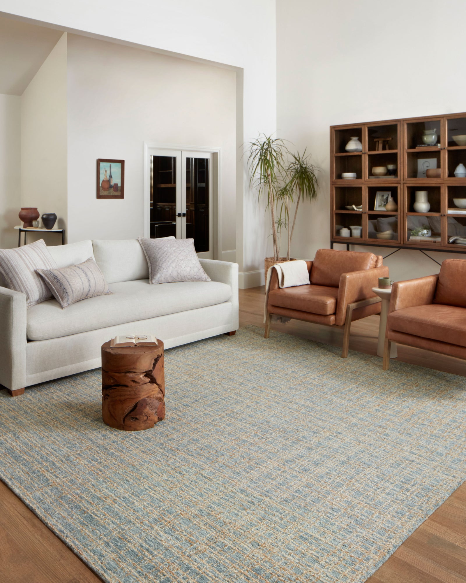 Polly Blue / Sand — a Loloi rug at Laurie Yapp Home.
