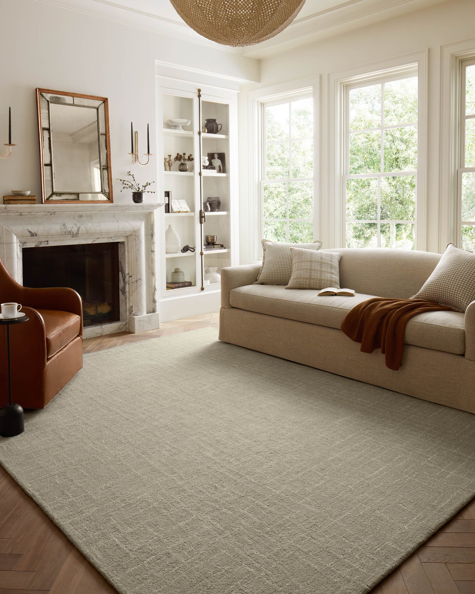 Polly Spa / Ivory — a Loloi rug at Laurie Yapp Home.