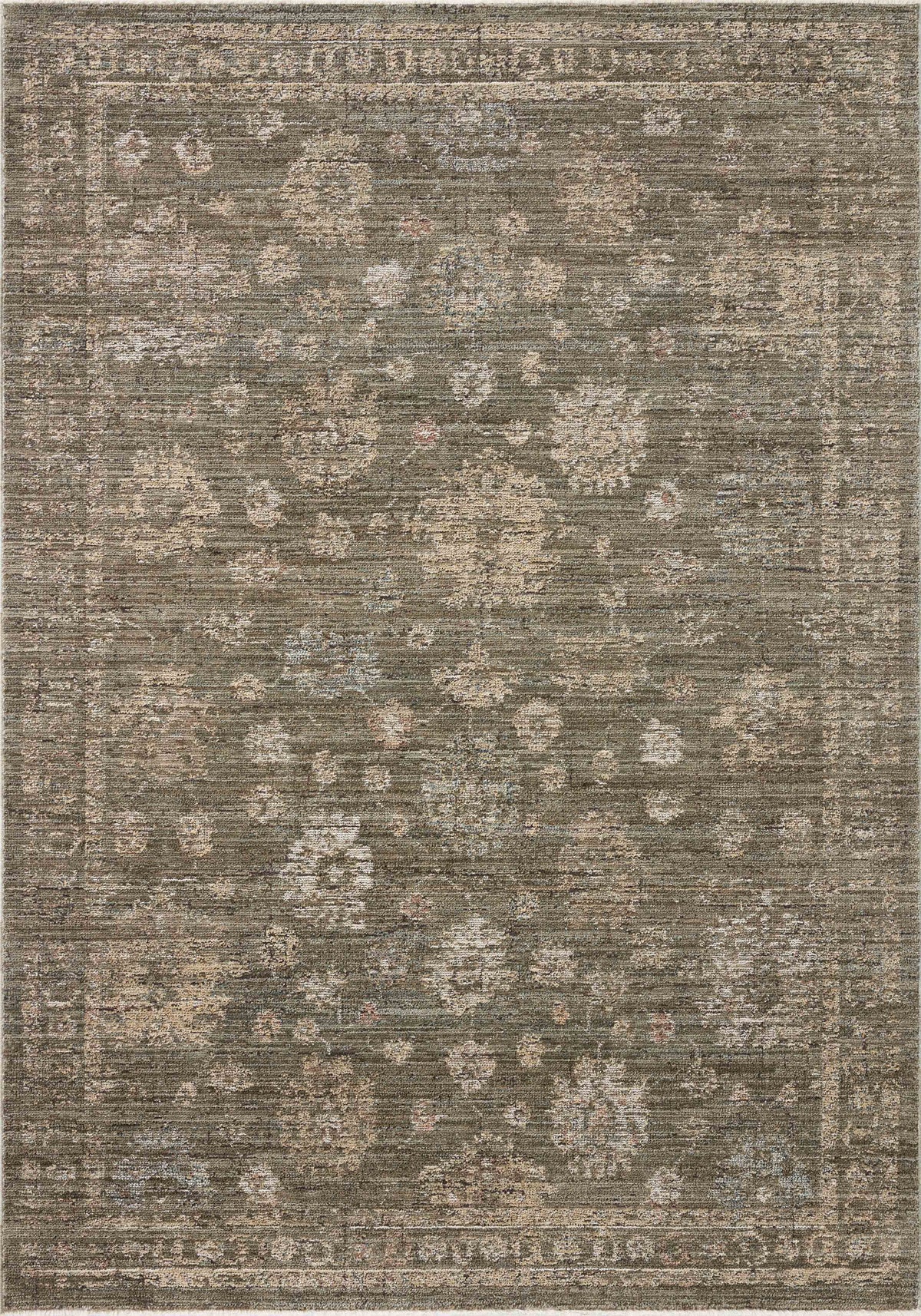 Priscilla Olive / Sand — a Loloi rug at Laurie Yapp Home.