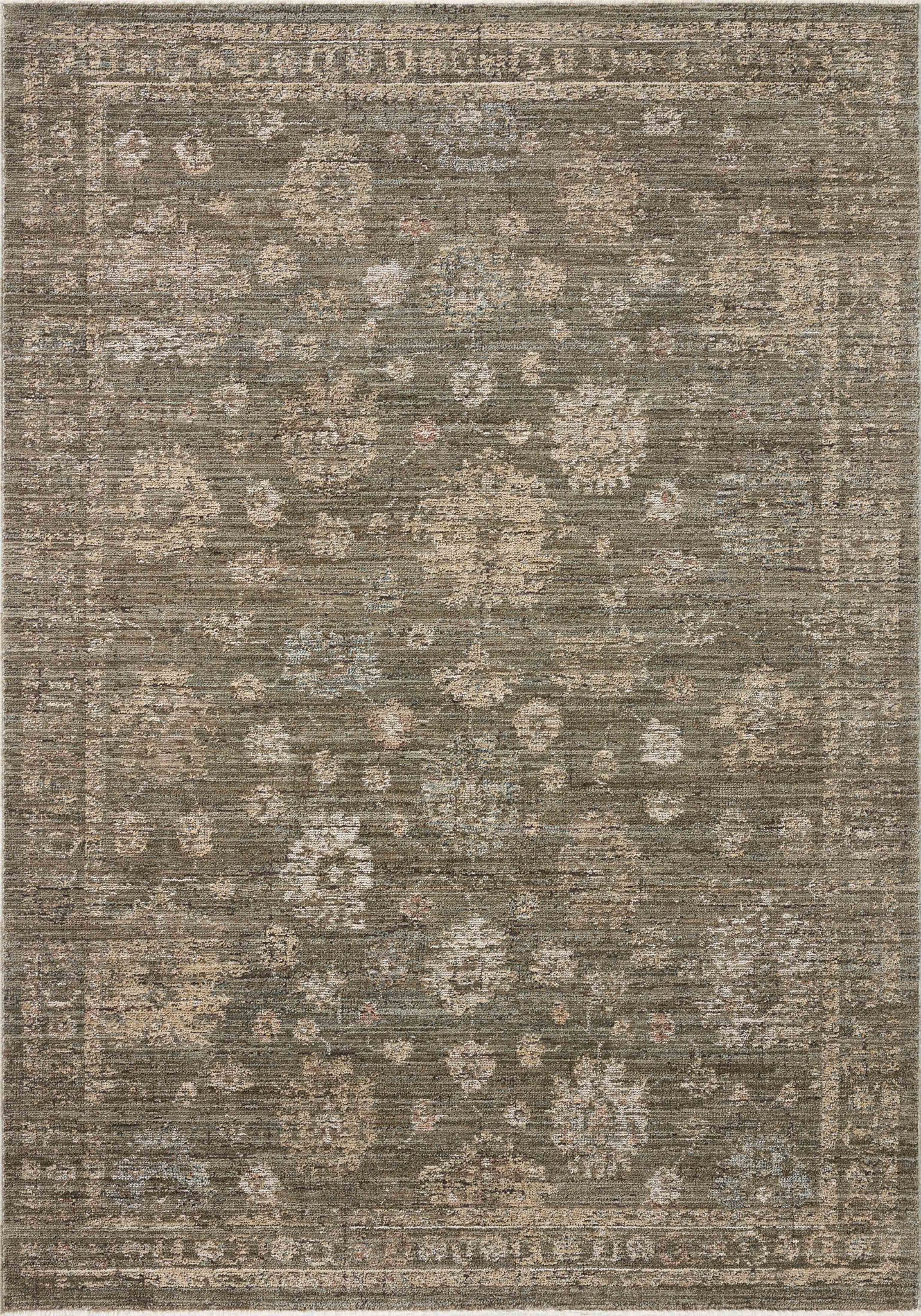 Priscilla Olive / Sand — a Loloi rug at Laurie Yapp Home.