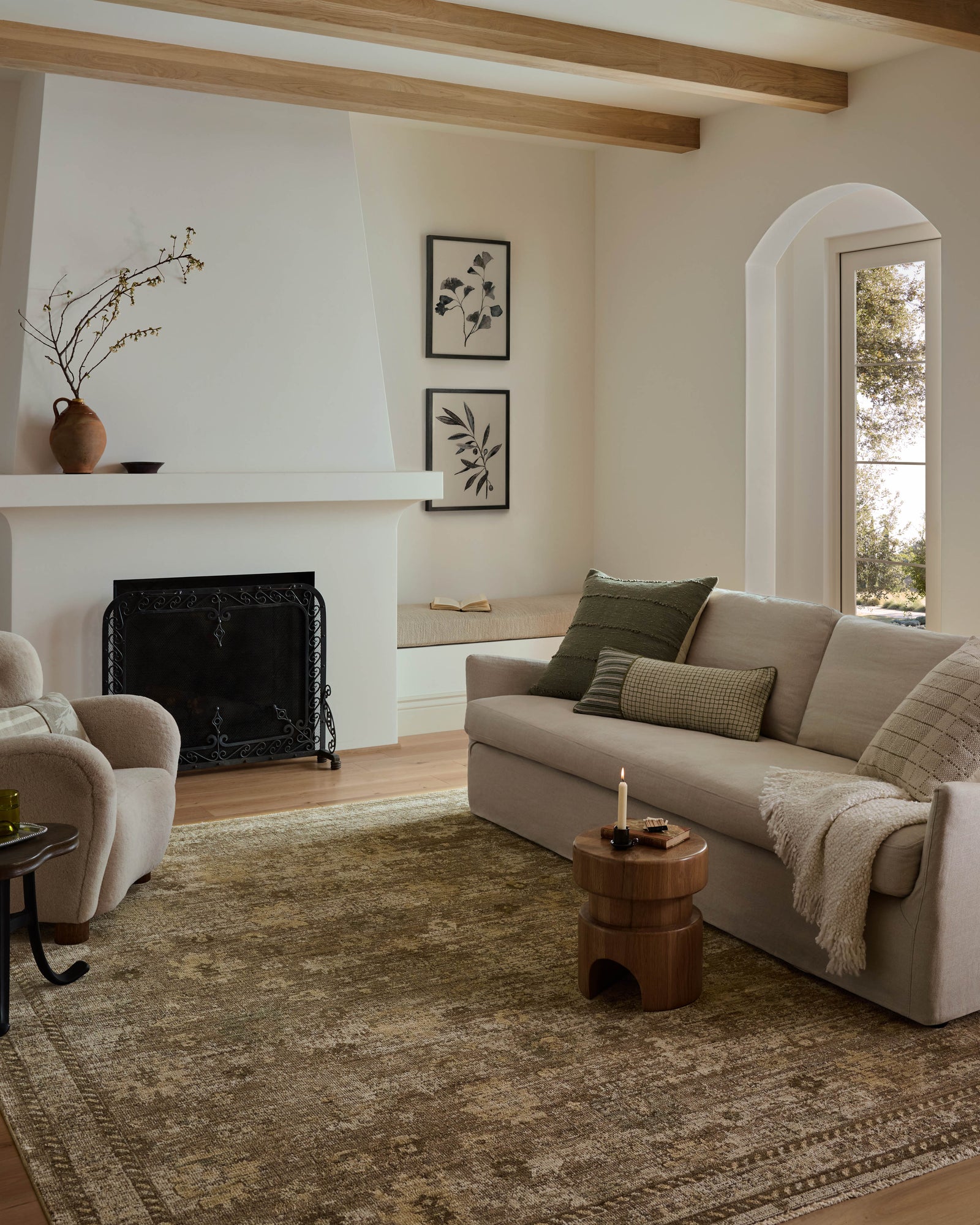 Priscilla Sand / Earth — a Loloi rug at Laurie Yapp Home.