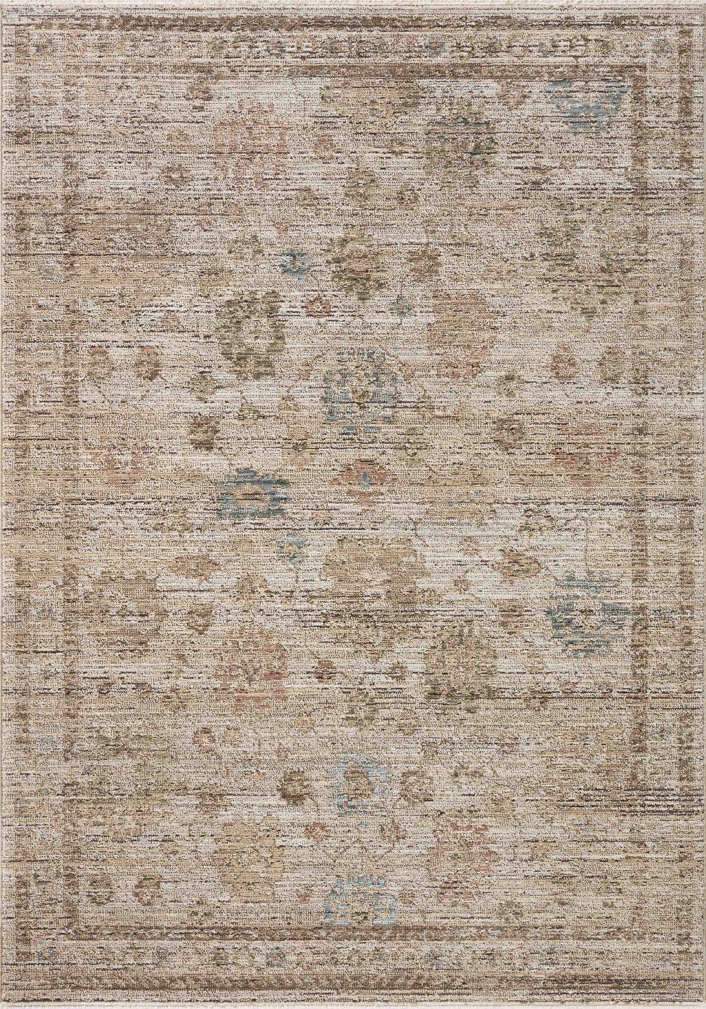 Priscilla Ivory / Multi — a Loloi rug at Laurie Yapp Home.