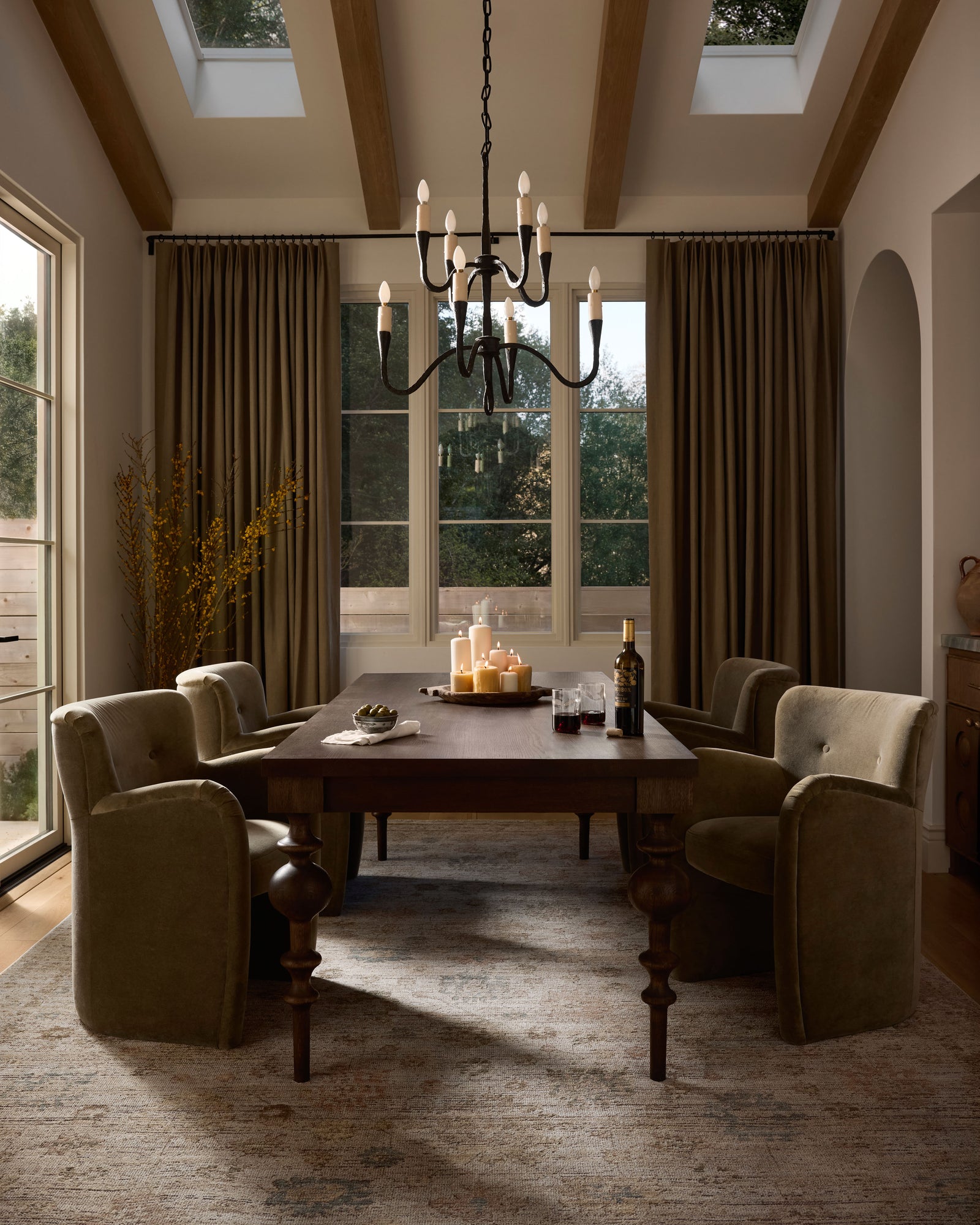 Priscilla Ivory / Multi — a Loloi rug at Laurie Yapp Home.