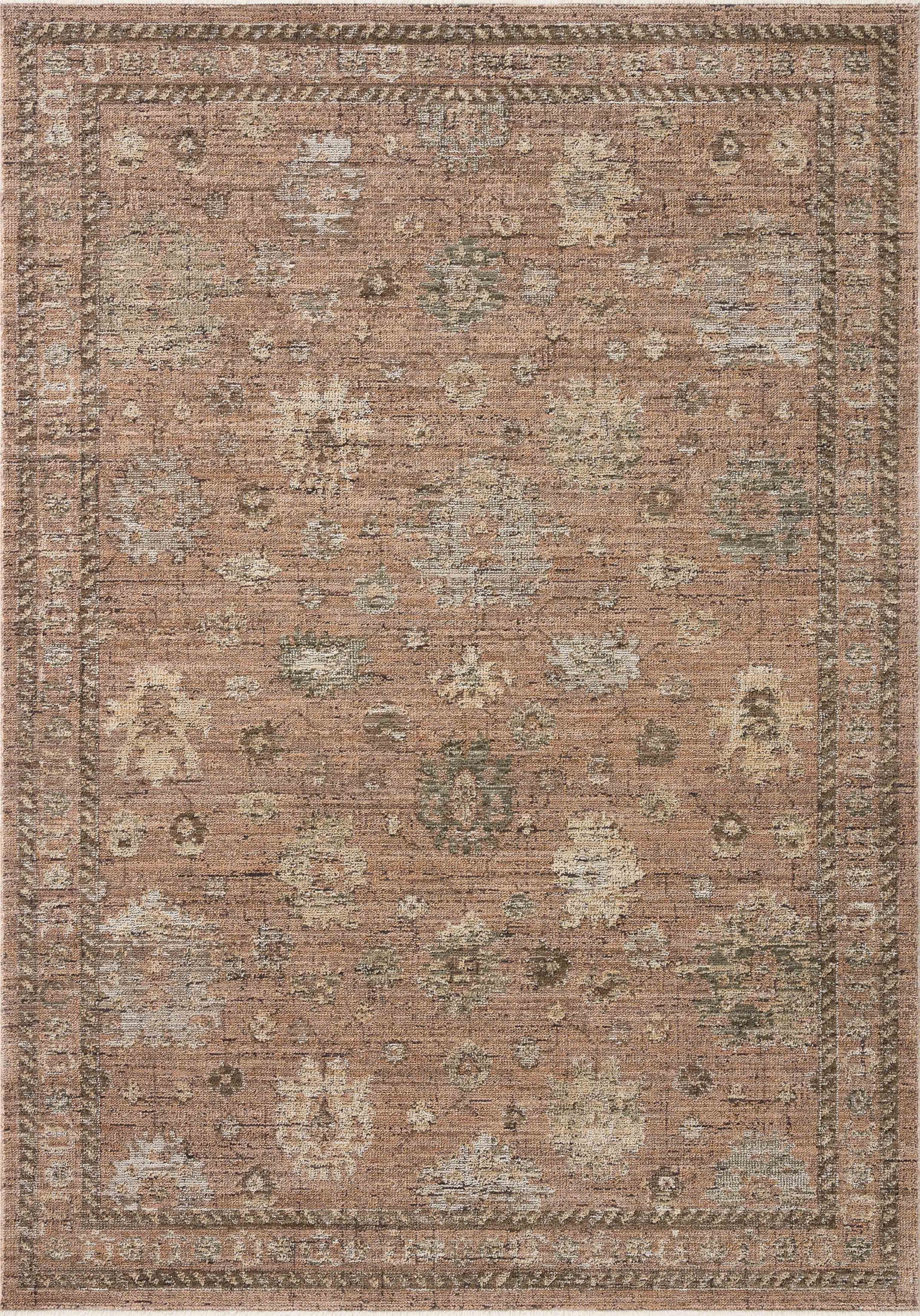 Priscilla Blush / Multi — a Loloi rug at Laurie Yapp Home.