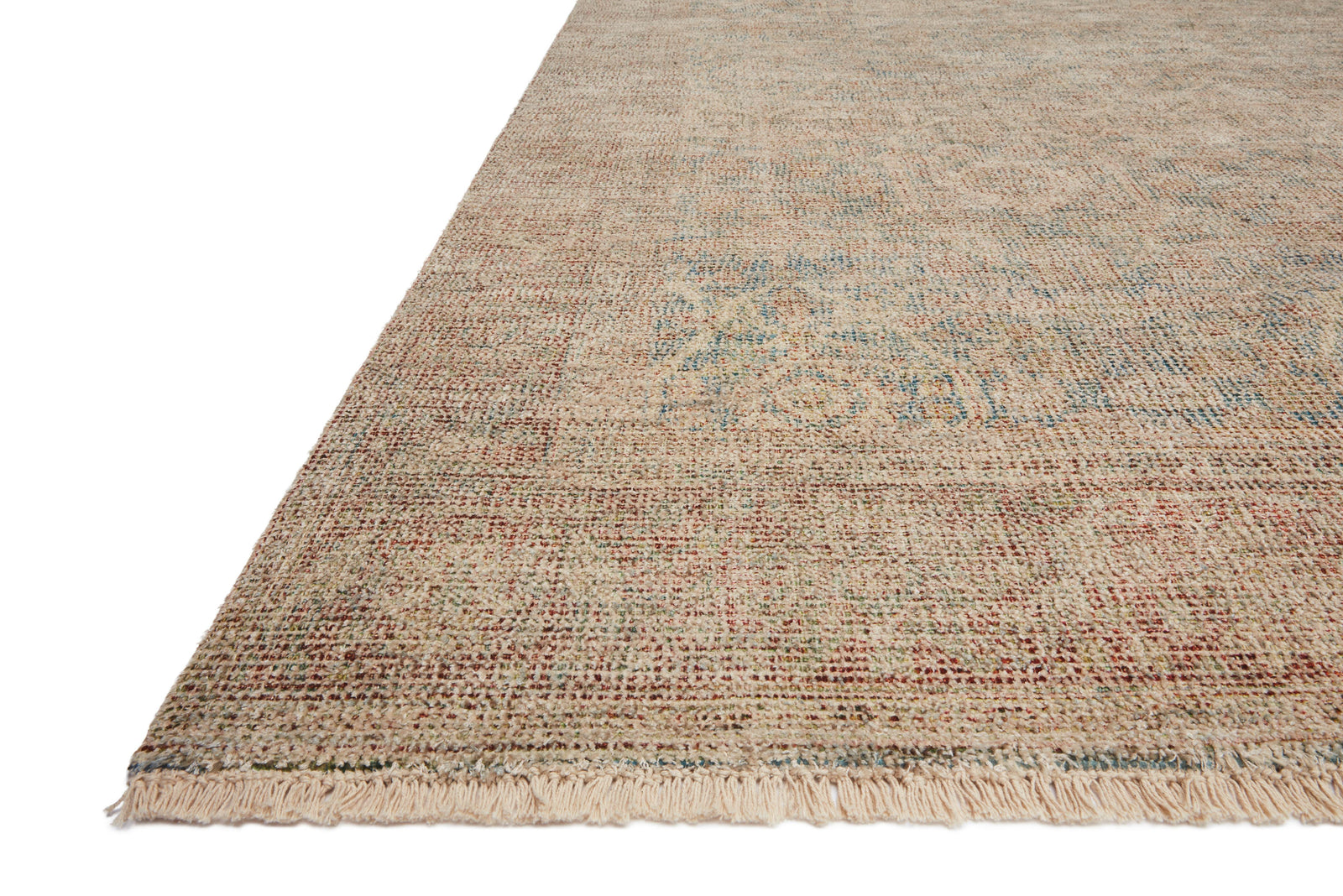 Priya Denim / Rust — a Loloi rug at Laurie Yapp Home.