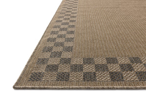 Providence Natural / Charcoal shown from a different angle to reveal its pattern.