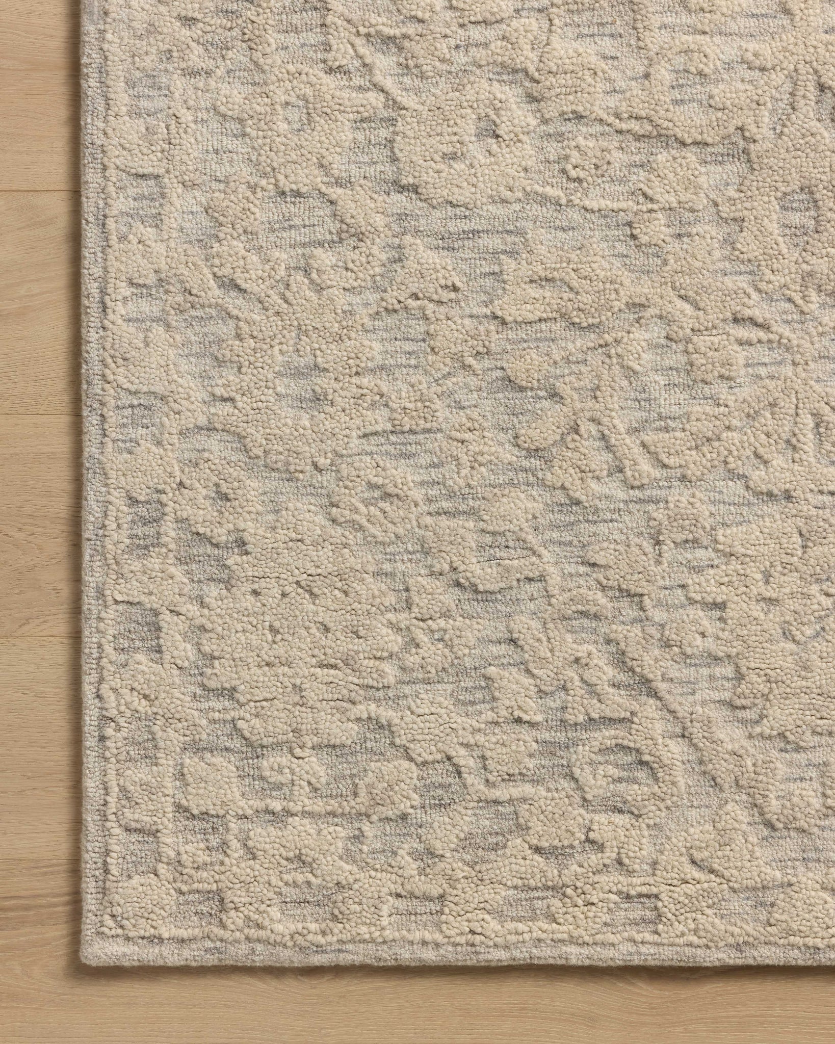 Prudence Mist / Ivory shown from a different angle to reveal its pattern.