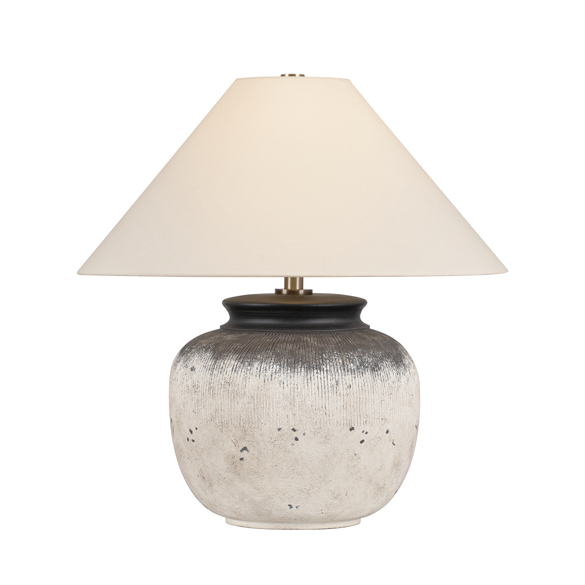 Unearthed Table Lamp — a Troy table lamp for living rooms, entries, and bedrooms at Laurie Yapp Home.