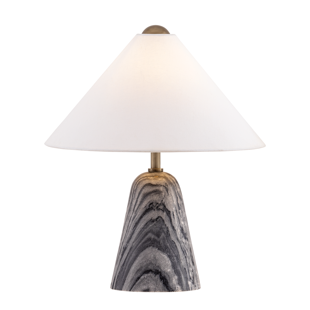 Millbrae Table Lamp — a Troy table lamp for living rooms, entries, and bedrooms at Laurie Yapp Home.