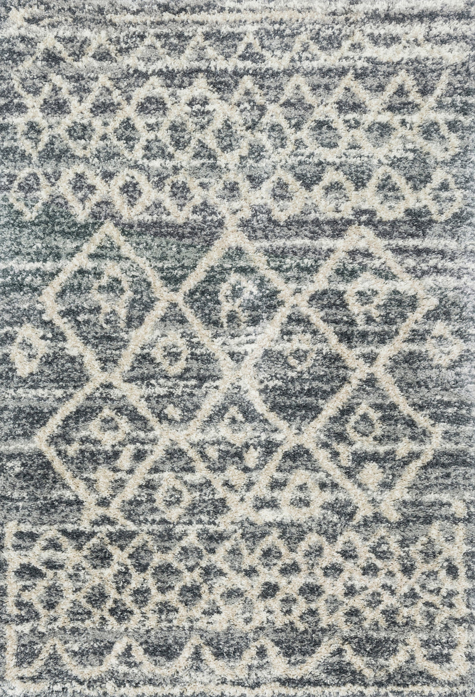Quincy Graphite / Beige — a Loloi rug at Laurie Yapp Home.