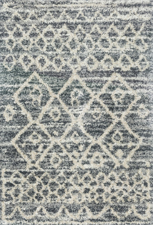 Quincy Graphite / Beige — a Loloi rug at Laurie Yapp Home.