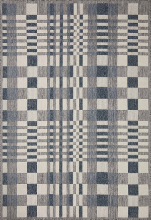 Rainier Ivory / Denim — a Loloi rug at Laurie Yapp Home.