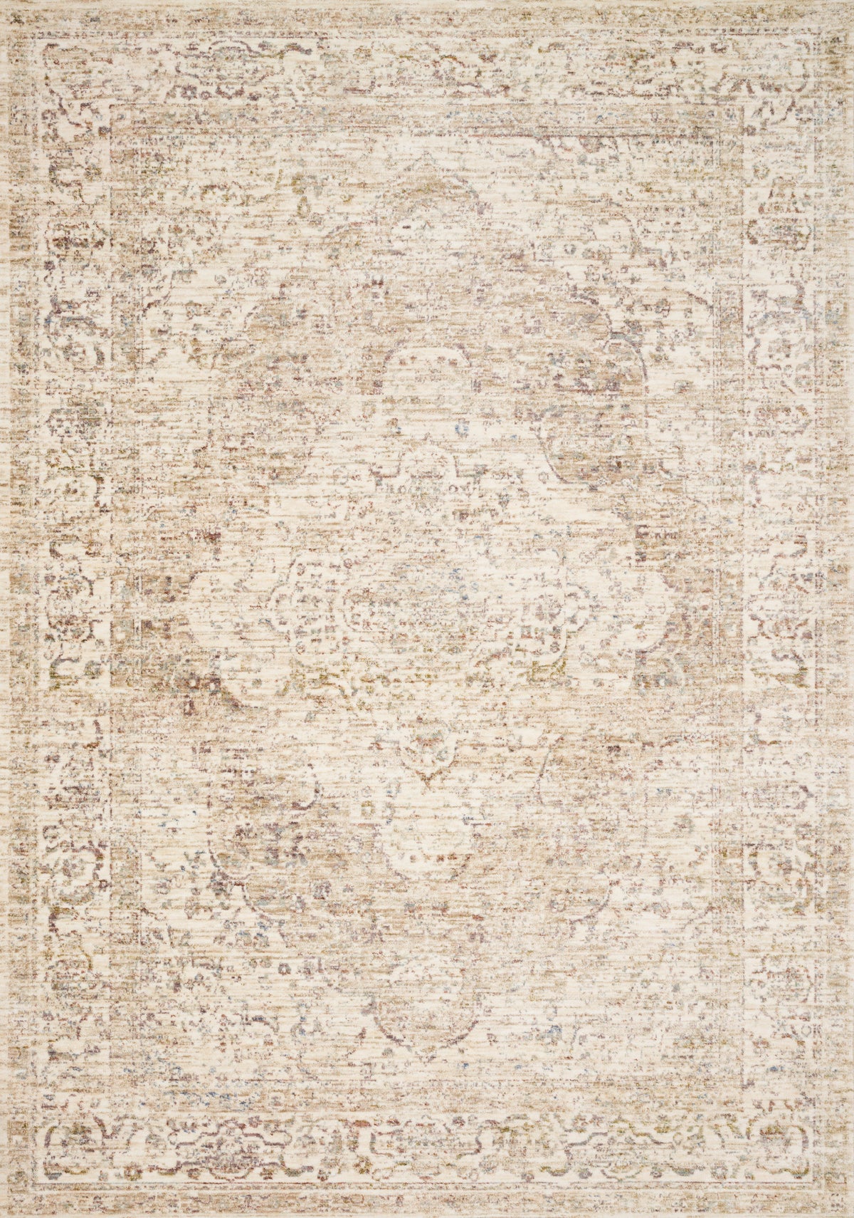 Revere Ivory / Berry — a Loloi rug at Laurie Yapp Home.
