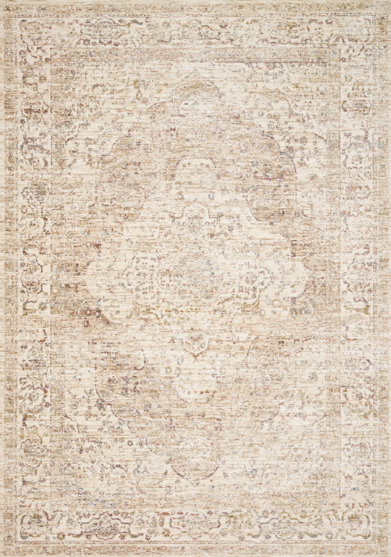 Revere Ivory / Berry — a Loloi rug at Laurie Yapp Home.