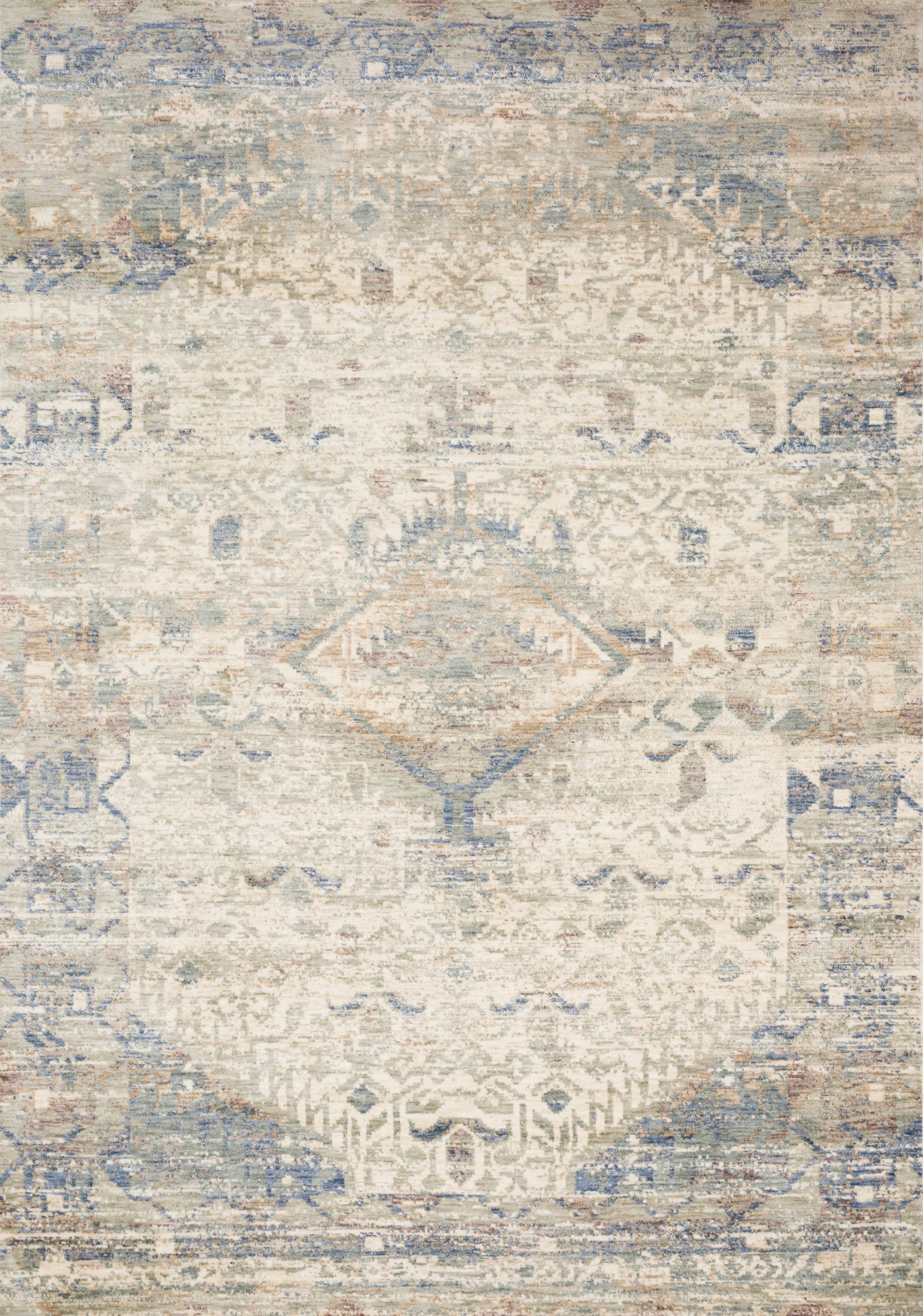 Revere Ivory / Blue — a Loloi rug at Laurie Yapp Home.