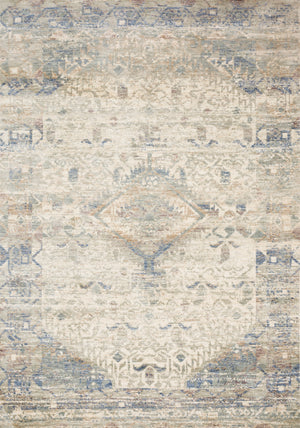Revere Ivory / Blue — a Loloi rug at Laurie Yapp Home.