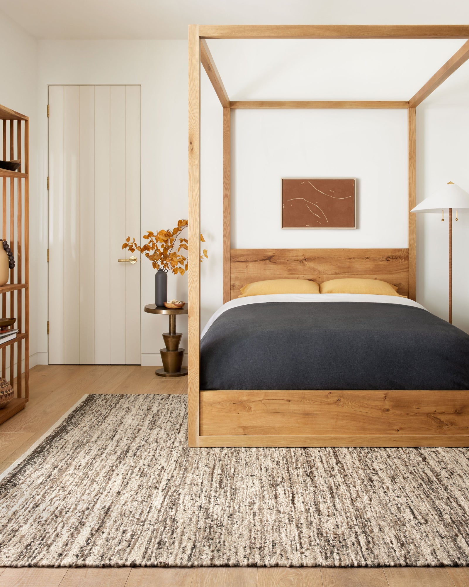 Reyla Granite / Mocha — a Loloi rug at Laurie Yapp Home.