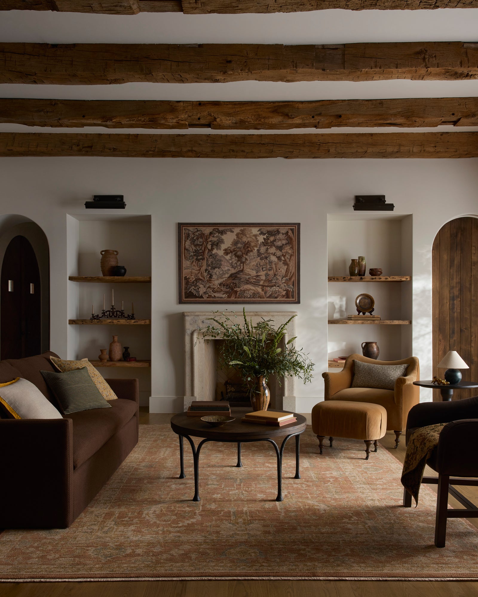 Reign Terracotta / Sky — a Loloi rug at Laurie Yapp Home.