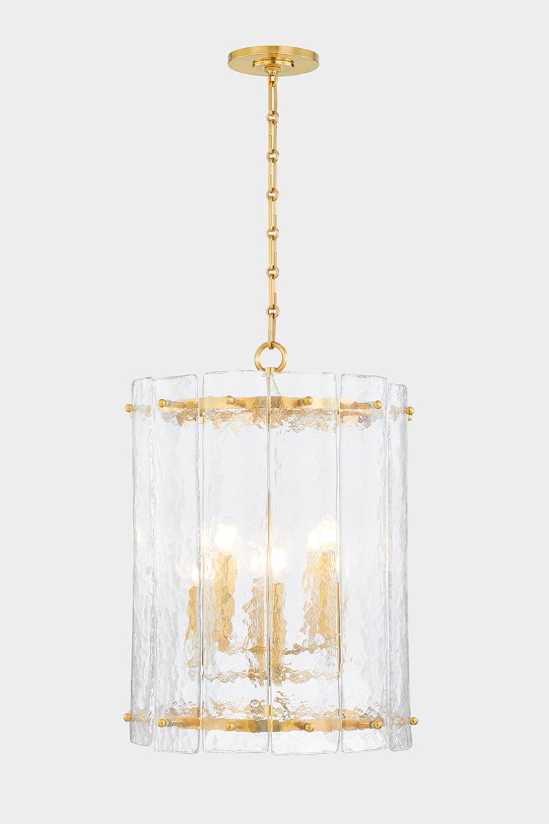Rio Lantern 20.25" — a Corbett lantern for entries, foyers, and covered porches at Laurie Yapp Home.