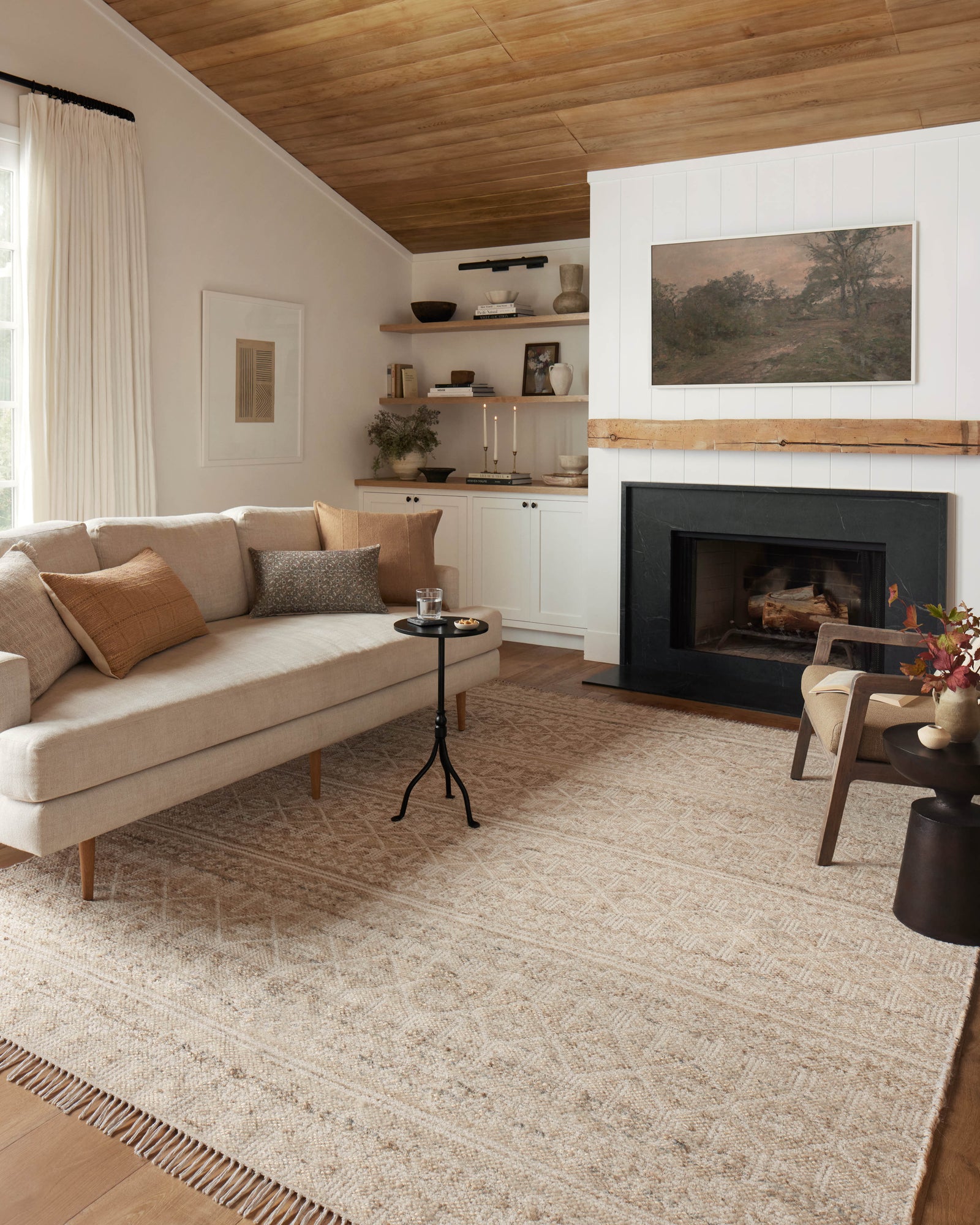Rivers Sand / Ivory — a Loloi rug at Laurie Yapp Home.