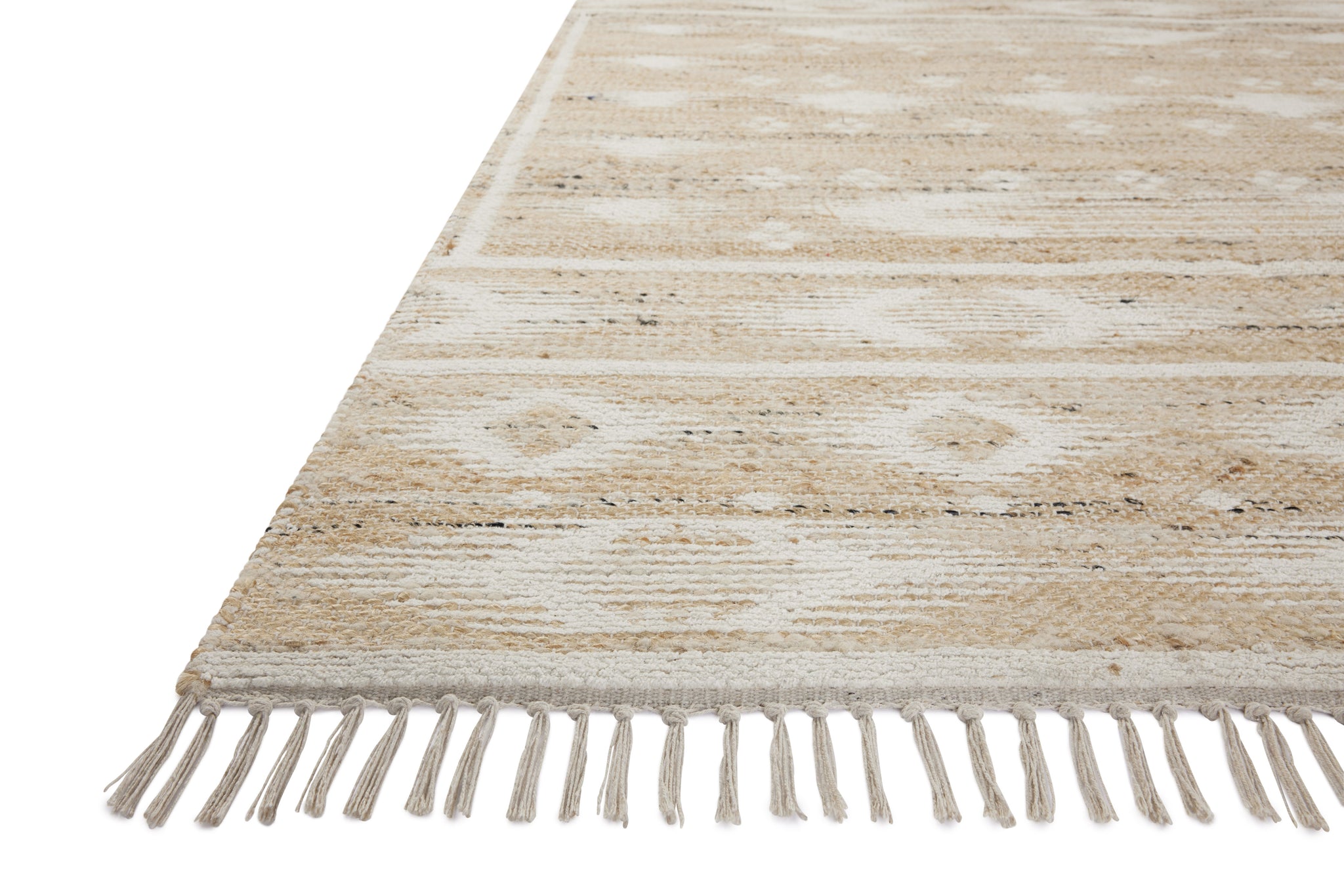 Rivers Natural / Ivory shown from a different angle to reveal its pattern.