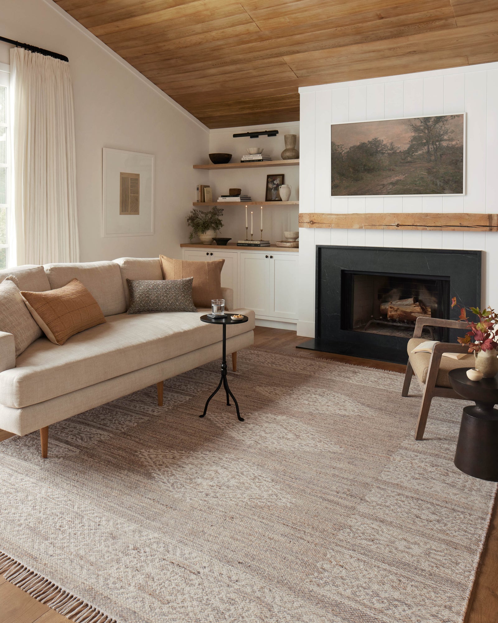 Rivers Lilac / Ivory — a Loloi rug at Laurie Yapp Home.